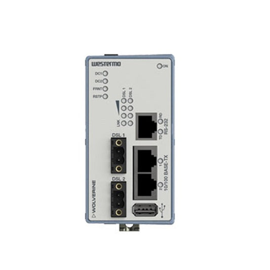 Westermo DDW-142-12VDC-BP Industrial Managed Ethernet Extender