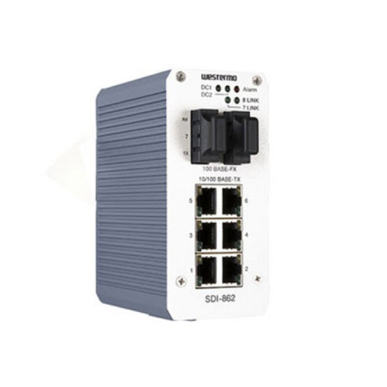 Westermo SDI-862-SM-SC30 Unmanaged Ethernet Switch