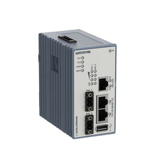 Westermo DDW-142-12VDC-BP Industrial Managed Ethernet Extender