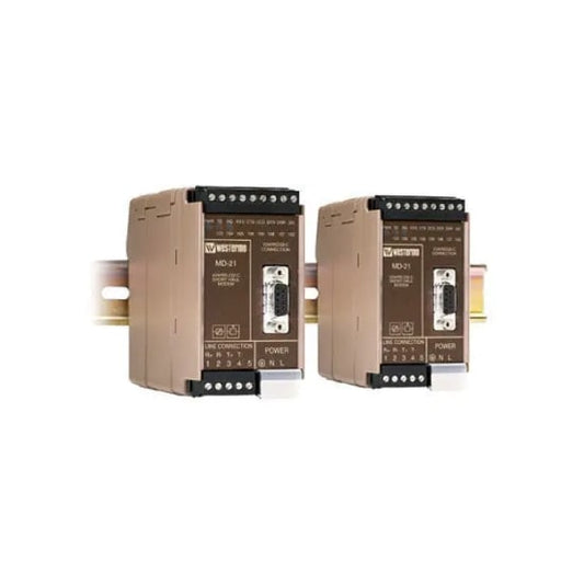 Westermo Industrial MD-21 DC Current Loop To Serial Converter