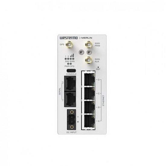 Westermo Merlin-4407-T4-S2-LV-PFJ Industrial Cellular Router