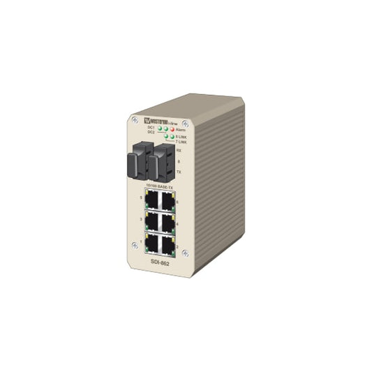 Westermo SDI-862-MM-SC2 Unmanaged Ethernet Switch