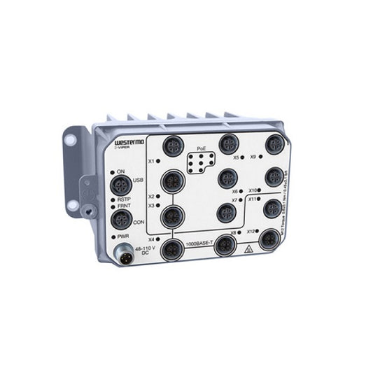 Westermo Viper-3512-E-T3G-P2G-T1-P6-LV Managed Ethernet Switch