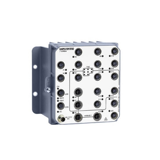 Westermo Viper-3520-E-T12-P8-HV Managed Ethernet Switch
